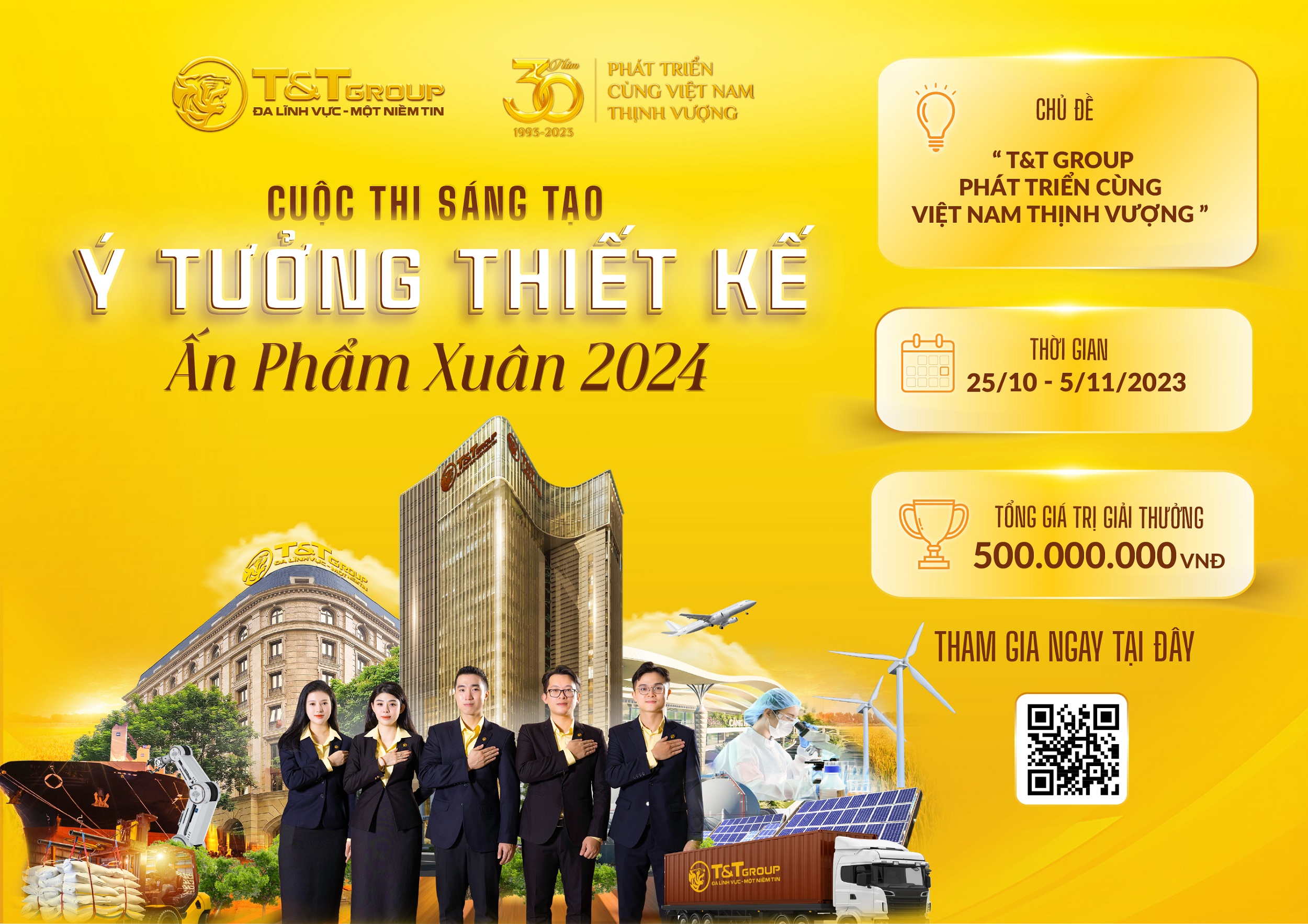 Tập đoàn T&T Group phát động cuộc thi sáng tạo ý tưởng, thiết kế ấn phẩm Xuân 2024