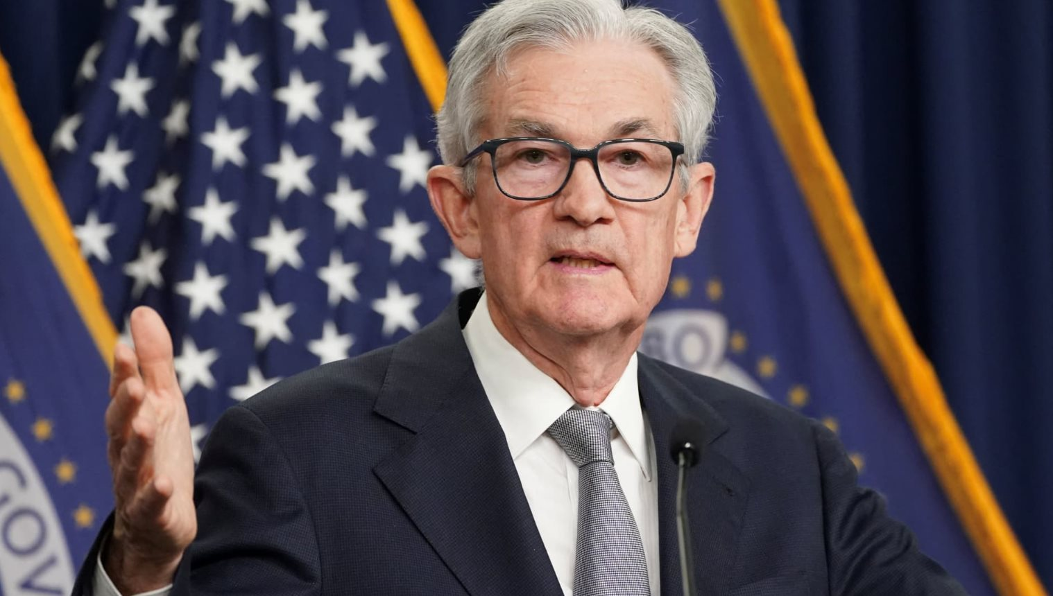 Chủ tịch FED Jerome Powell.