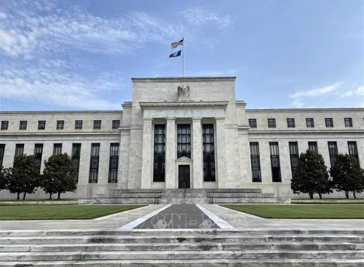 Trụ sở Cục Dự trữ Liên bang Mỹ tại Washington DC. Ảnh: AFP/TTXVN
