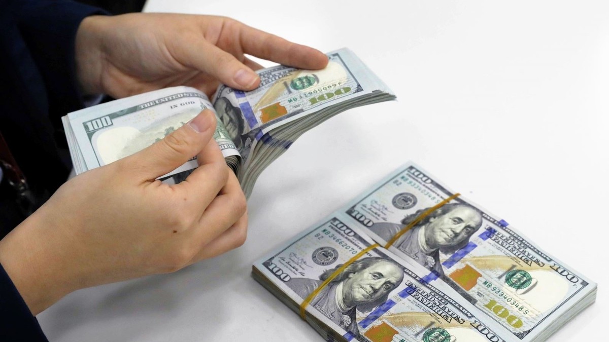 Tỷ giá liên ngân hàng đột ngột giảm mạnh. Hình minh họa,nguồn: Internet.