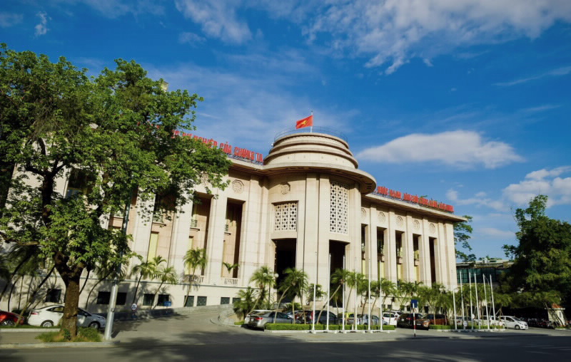 Trụ sở Ngân hàng Nhà nước. Hình minh họa: Đức Khanh.