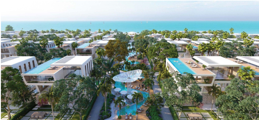 Dự án sở hữu 100% biệt thự view biển