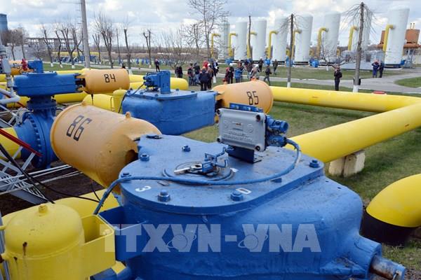 Một trạm trung chuyển khí đốt ở Boyarka gần Kiev, Ukraine. Ảnh: AFP/TTXVN