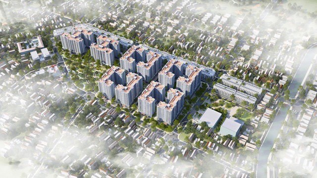 Ảnh phối cảnh dự án.