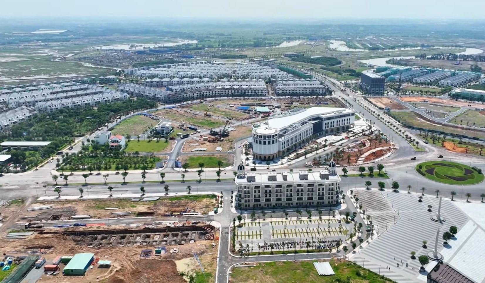 Một góc dự án Khu đô thị vệ tinh Aqua City của Novaland tại tỉnh Đồng Nai