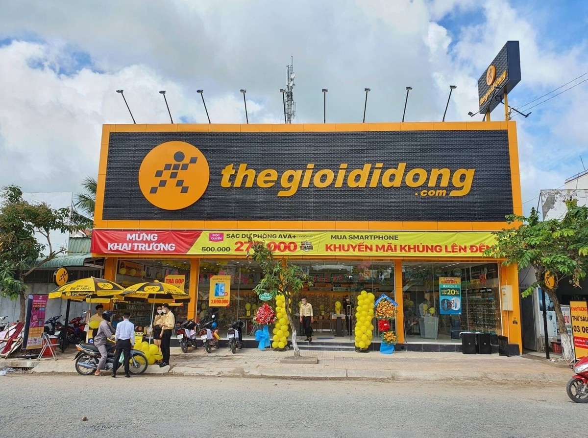 Doanh thu 3 tháng đầu năm 2023 của Thế Giới Di Động giảm 26% so với cùng kỳ (Ảnh minh họa)
