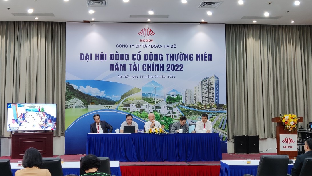 ĐHĐCĐ thường niên 2023 của CTCP Tập đoàn Hà Đô (HDG).