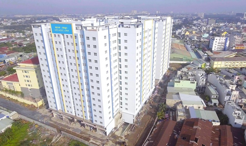 Một dự án nhà ở xã hội đã bàn giao của HQC tại TP.HCM