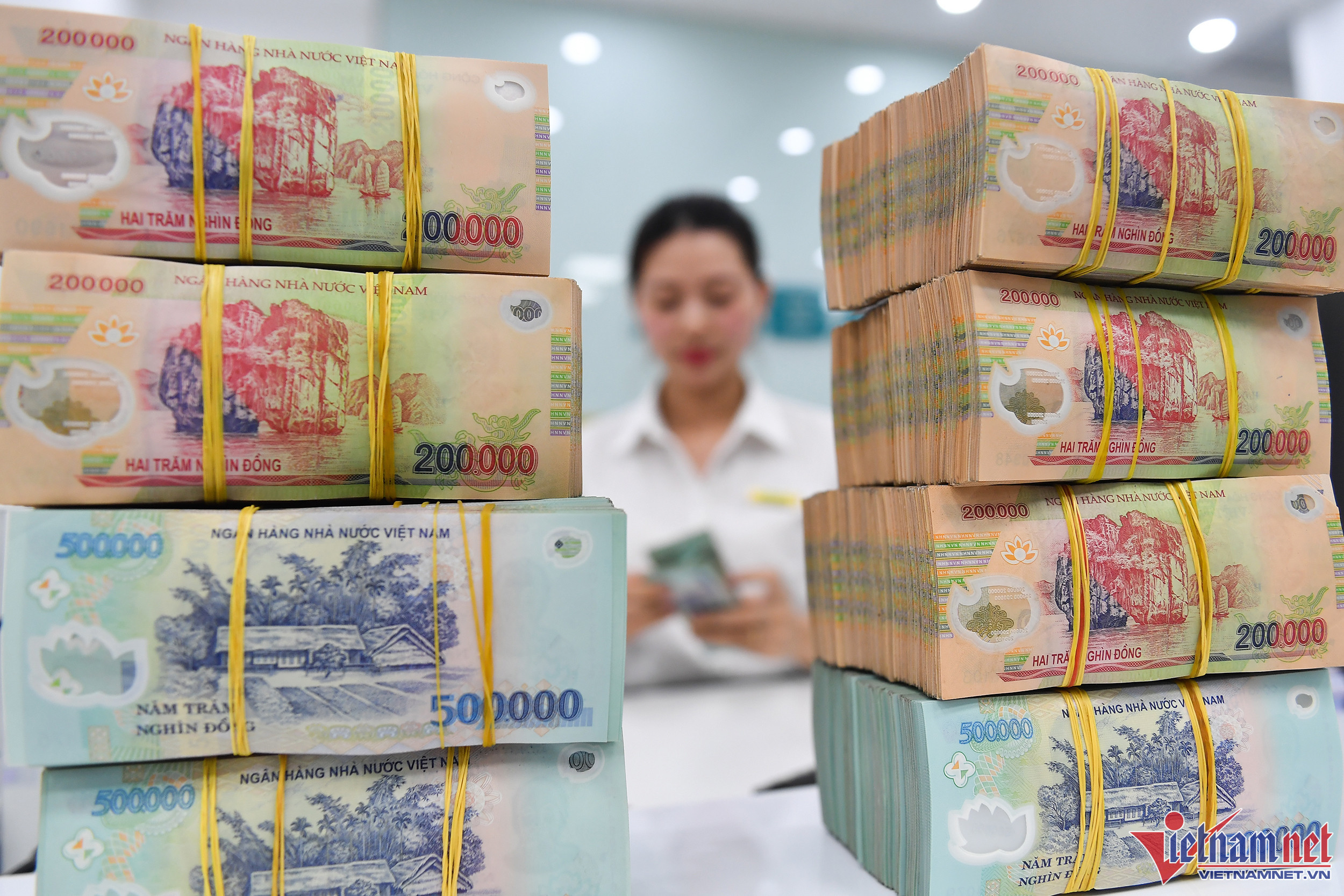 Tăng trưởng tín dụng tính đến 20/6 mới chỉ đạt 3,13%. Hình minh họa, nguồn: Internet.