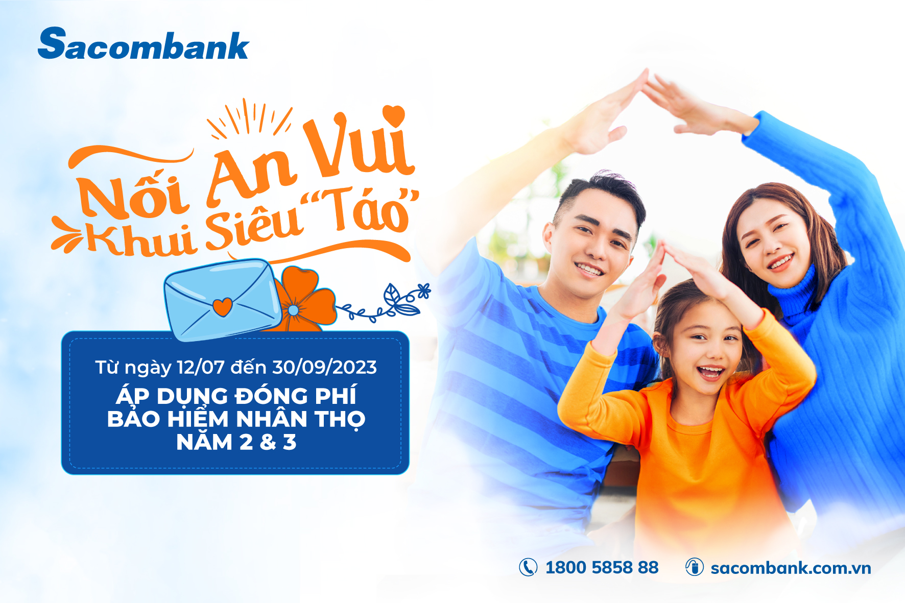 Nối an vui – Khui siêu “Táo” tại Sacombank
