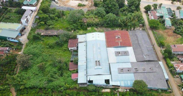 Khu đất dự án Khu thưởng lãm và trưng bày sản phẩm cà phê Trung Nguyên Legend – Lộc An (Ảnh: Người lao động)