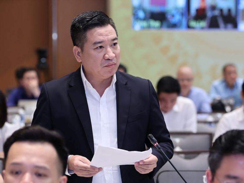 Ông Nguyễn Đình Trung, Chủ tịch HĐQT, Tổng Giám đốc Hưng Thịnh Corp. Ảnh: VGP