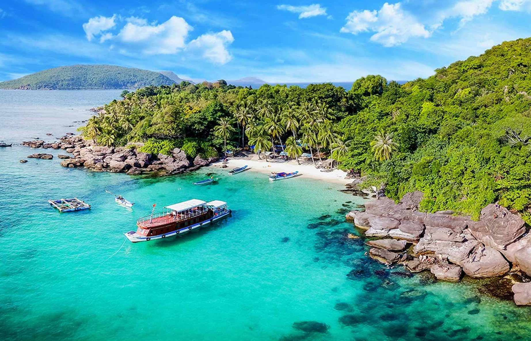 Rạn san hô phía Nam đảo Phú Quốc. Ảnh: Int