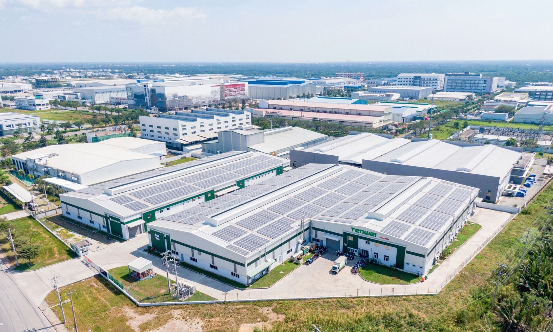 Avison Young Việt Nam đánh giá, bất động sản công nghiệp đã có một năm 2023 thuận buồm xuôi gió. Ảnh minh họa, nguồn - Int