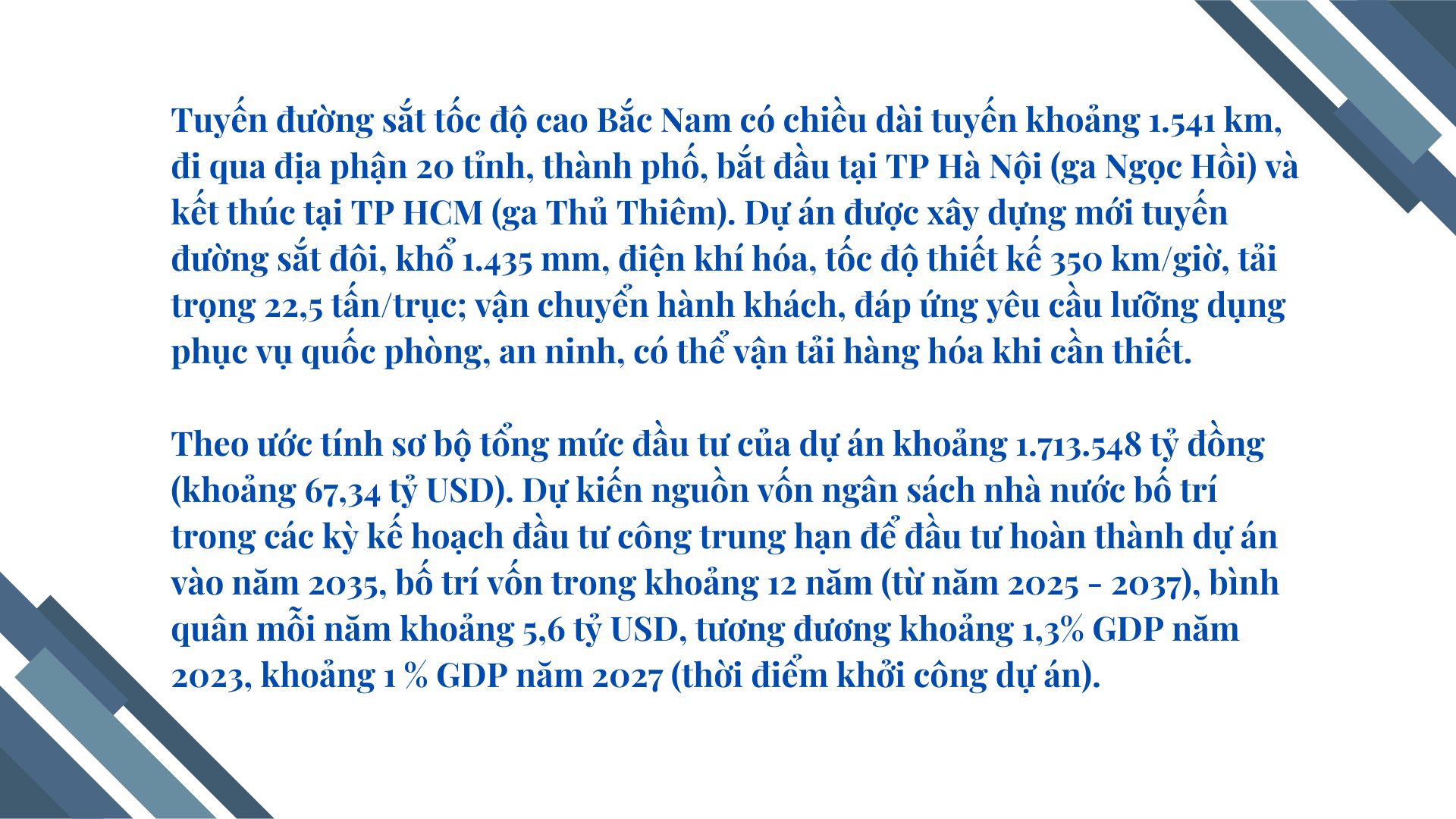 duong sat cao toc