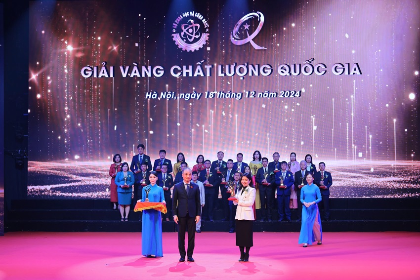 Nestlé Việt Nam lần thứ 2 nhận “Giải Vàng chất lượng Quốc gia”