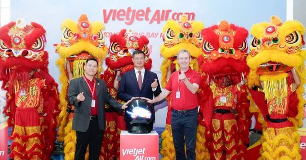 Vietjet khai trương đường bay TP. Hồ Chí Minh - Thành Đô (Trung Quốc)