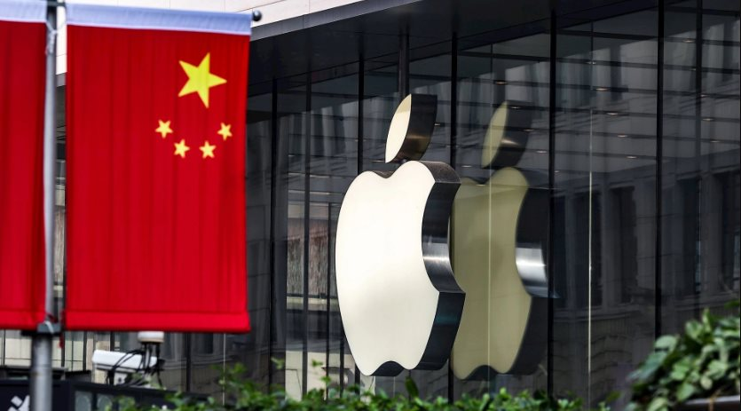 Doanh thu iPhone giảm 24% do sự cạnh tranh từ các hãng điện thoại nội địa. Ảnh: Int