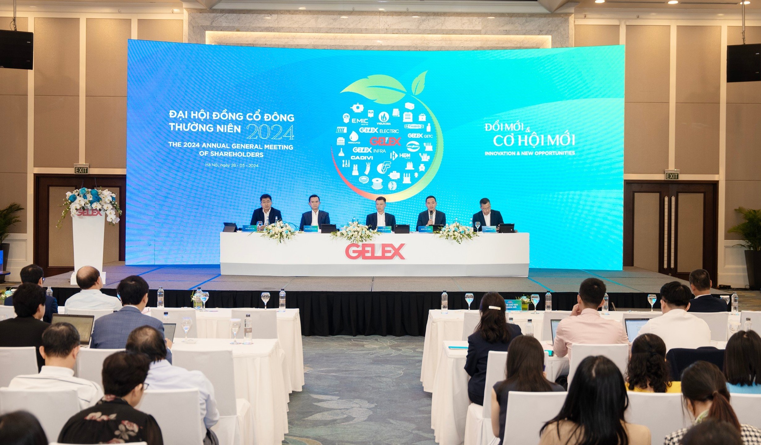 Ban lãnh đạo GELEX trả lời câu hỏi của cổ đông