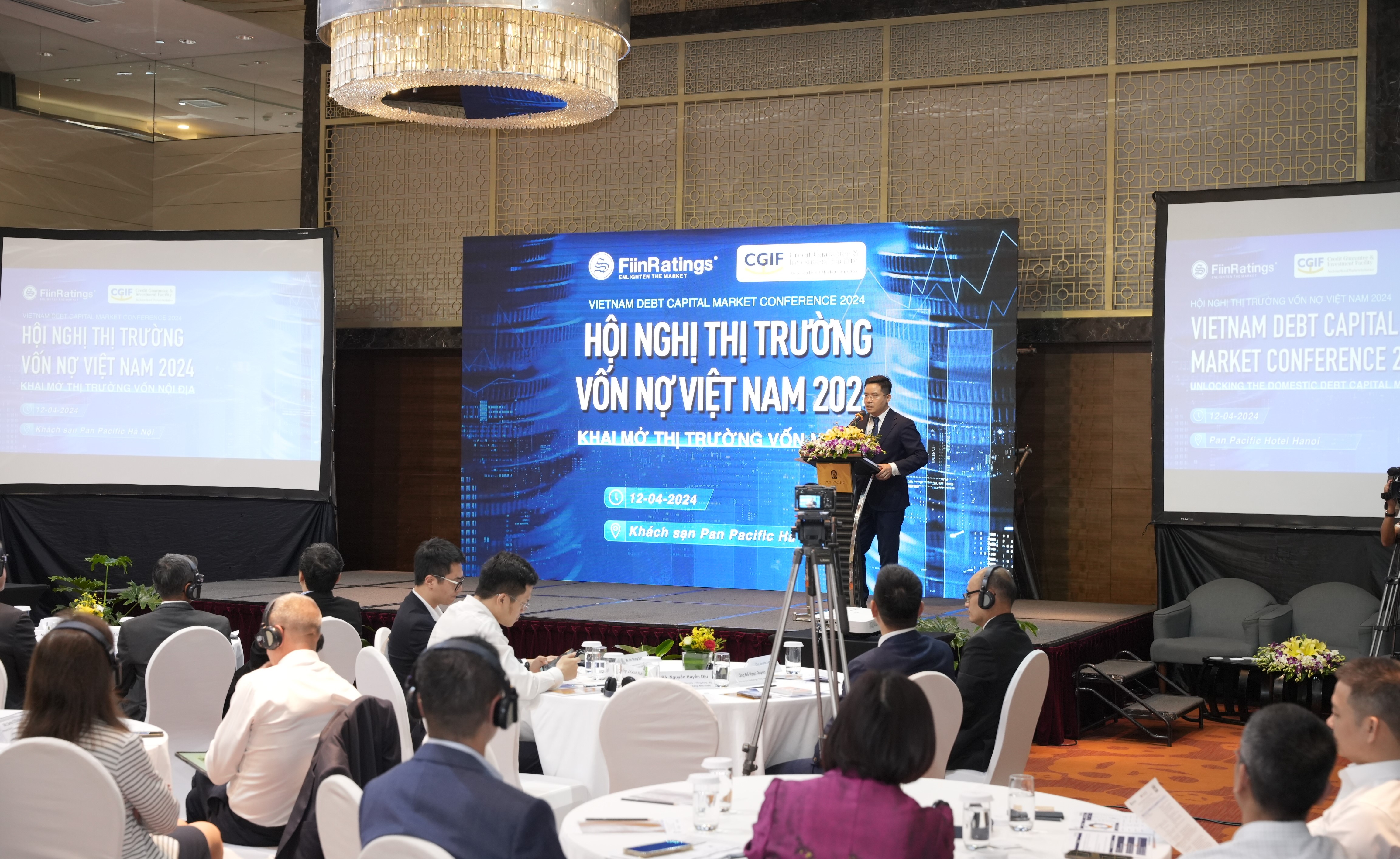 Hội nghị "Thị trường vốn nợ Việt Nam 2024" ngày 12/4