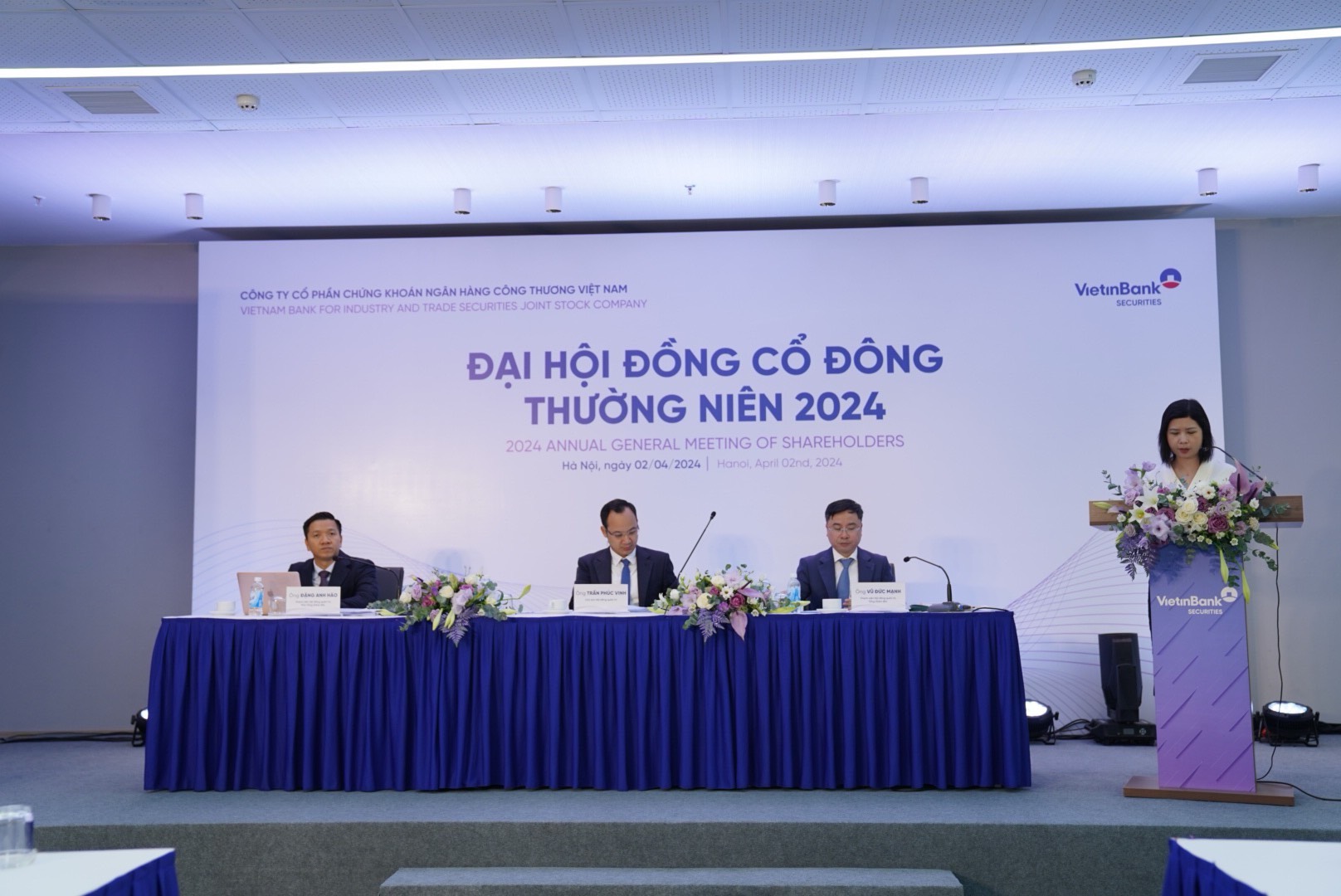 ĐHĐCĐ CTS: Mục tiêu lãi tăng trưởng 21%, sẽ tăng vốn khi được cơ quan quản lý phê duyệt