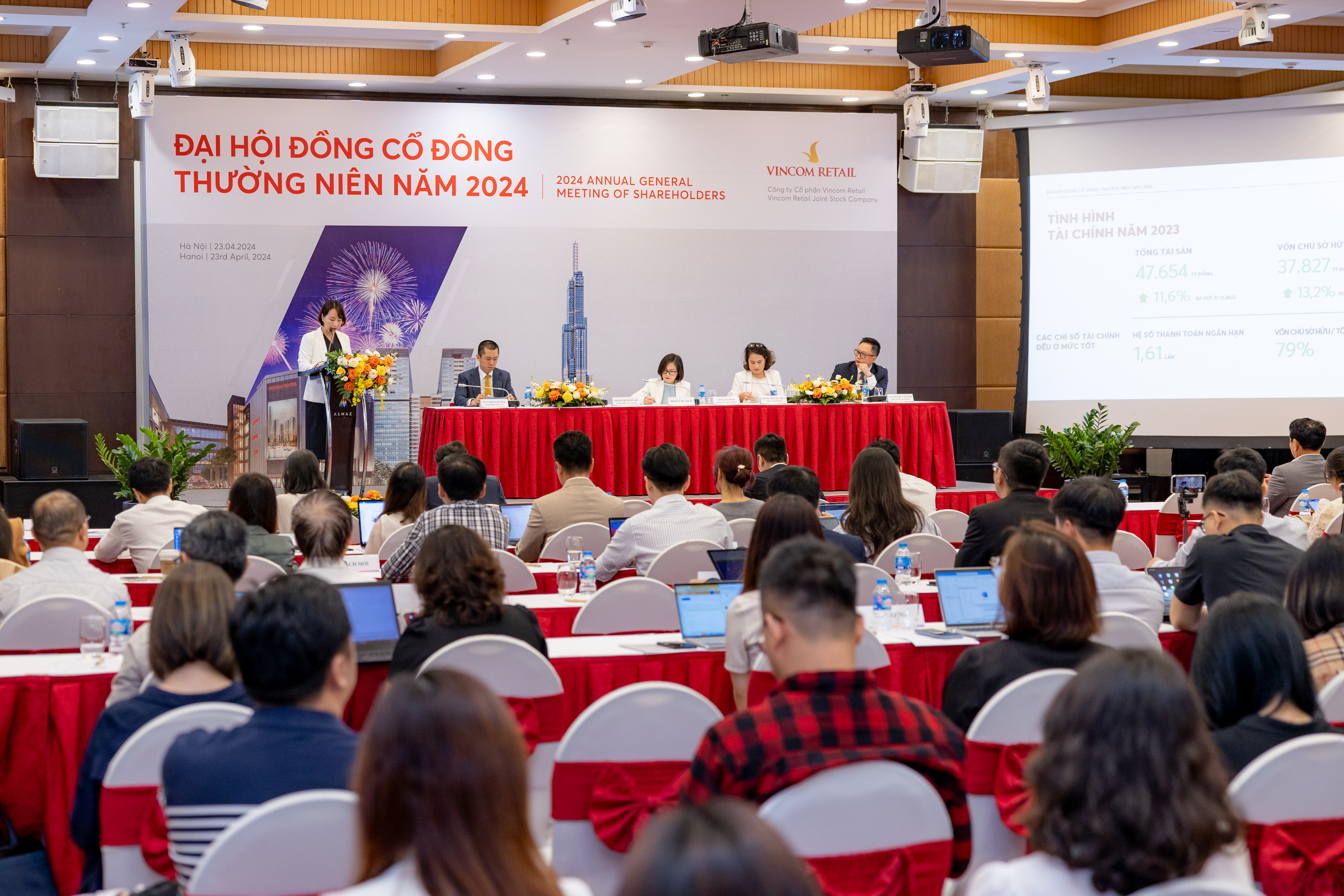 ĐHĐCĐ thường niên Vincom Retail diễn ra vào sáng 23/4