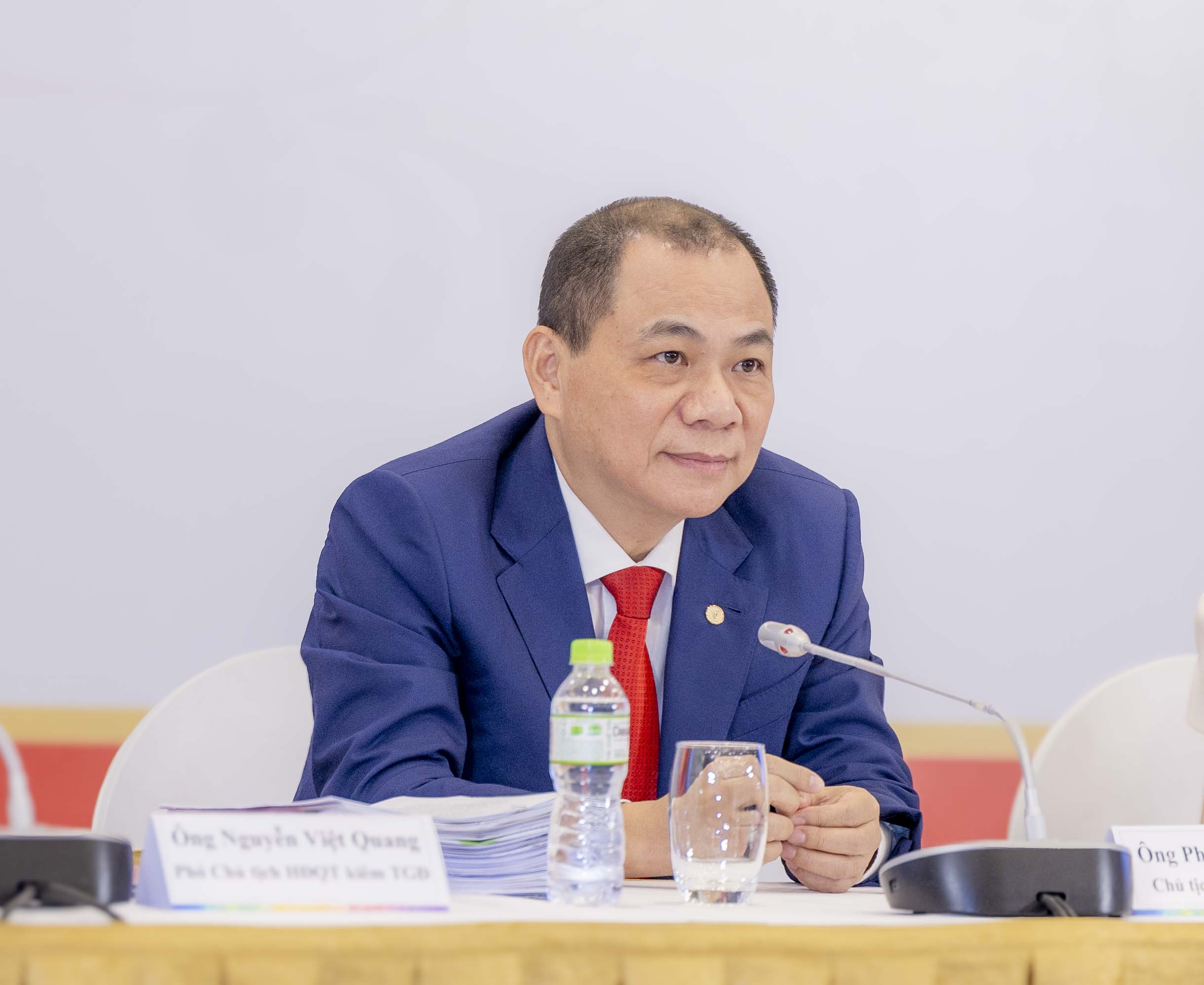 Ông Phạm Nhật Vượng, Chủ tịch Tập đoàn Vingroup