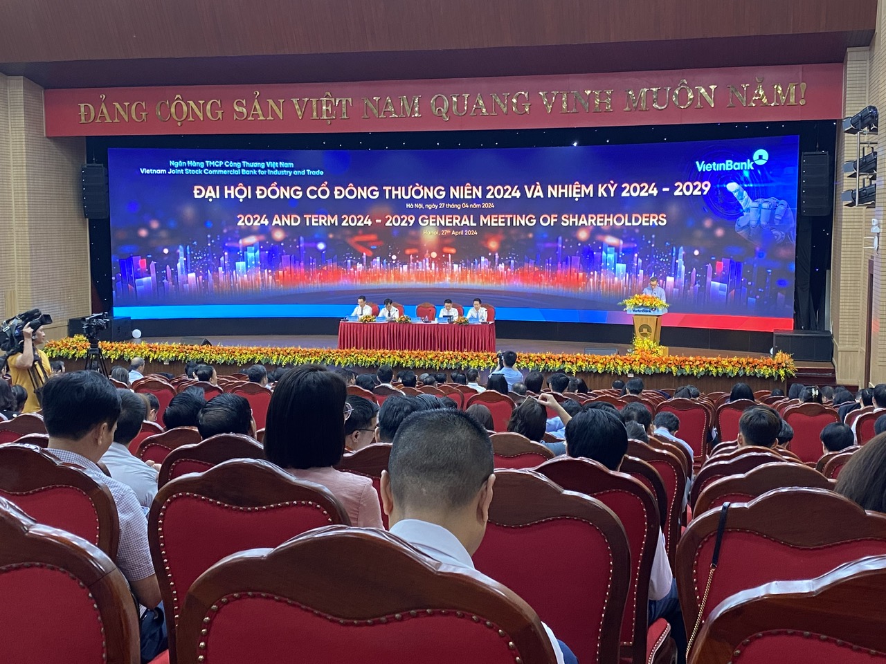 ĐHĐCĐ thường niên năm 2024 của VietinBank.