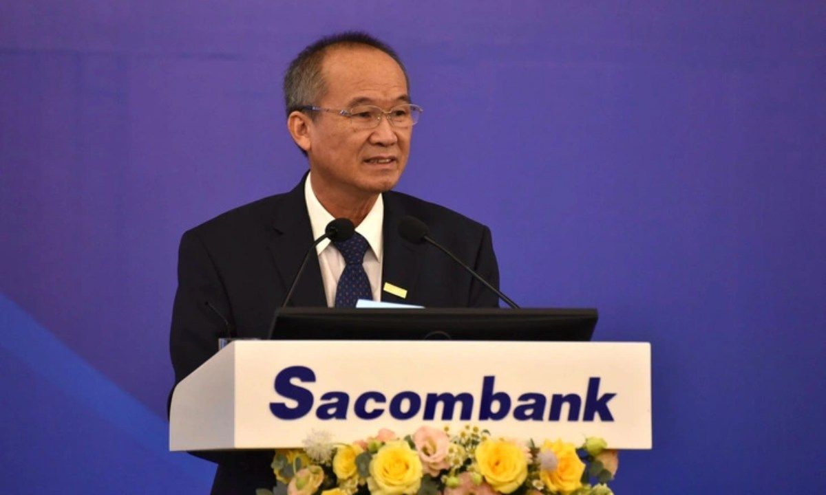 Ông Dương Công Minh, Chủ tịch Ngân hàng Sacombank.