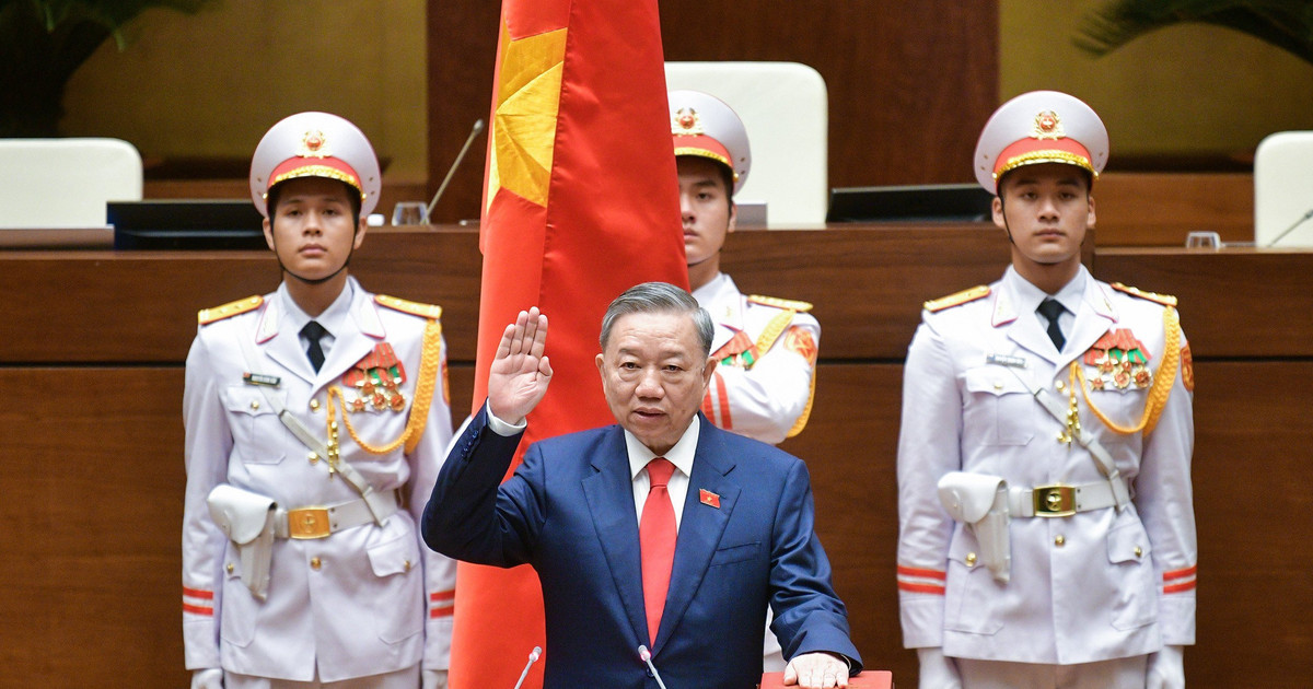 Tân Chủ tịch nước Tô Lâm tuyên thệ nhậm chức