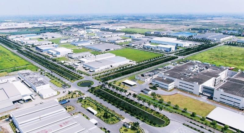 Bất động sản khu công nghiệp đang thu hút làn sóng đầu tư của nhiều doanh nghiệp lớn. Ảnh minh họa, nguồn - Int