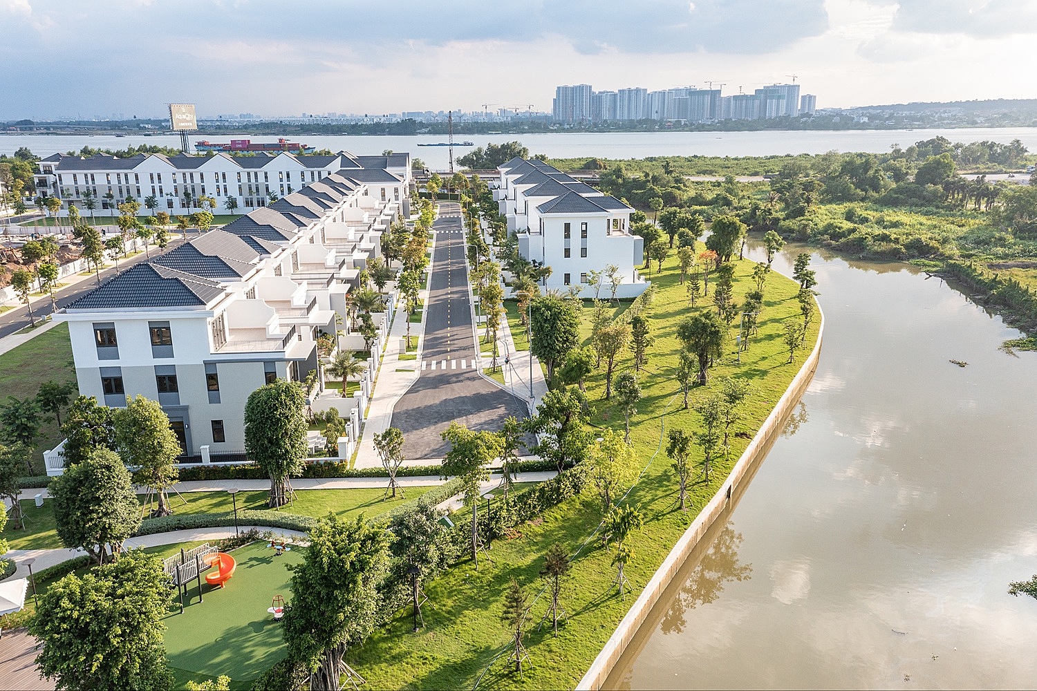 Một góc dự án Aqua City của Novaland tại tỉnh Đồng Nai