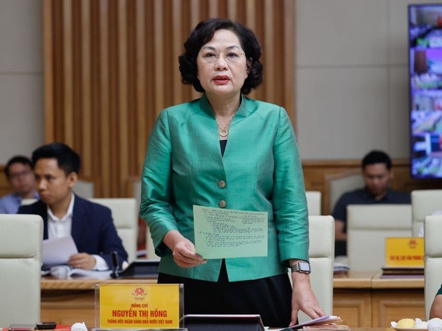 Thống đốc NHNN Nguyễn Thị Hồng - Ảnh: VGP