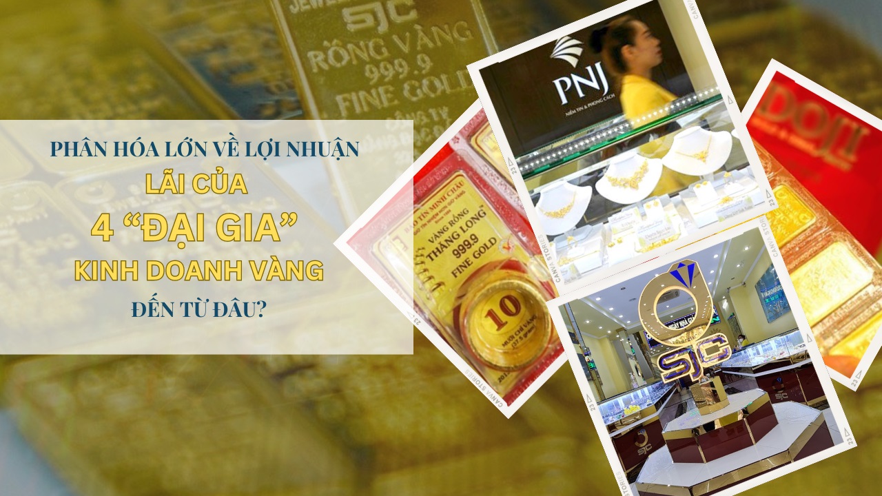 4 đại gia kinh doanh vàng