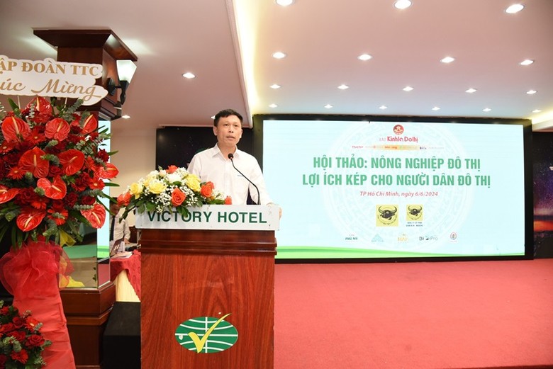 Ông Nguyễn Thành Lợi, Ủy viên BCH Hội Nhà báo Việt Nam, Tổng Biên tập Báo Kinh tế và Đô Thị
