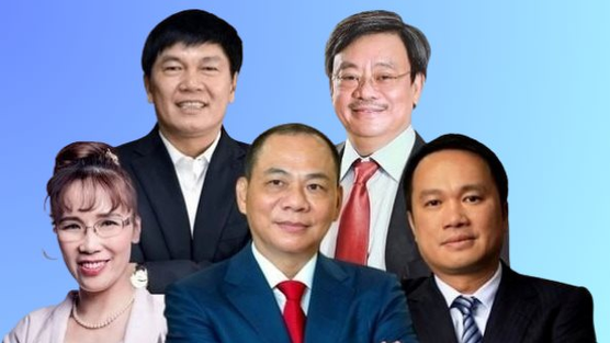 Top 20 người giàu nhất TTCK Việt Nam: Tài sản ông Phạm Nhật Vượng nhiều hơn 19 người kế tiếp cộng lại