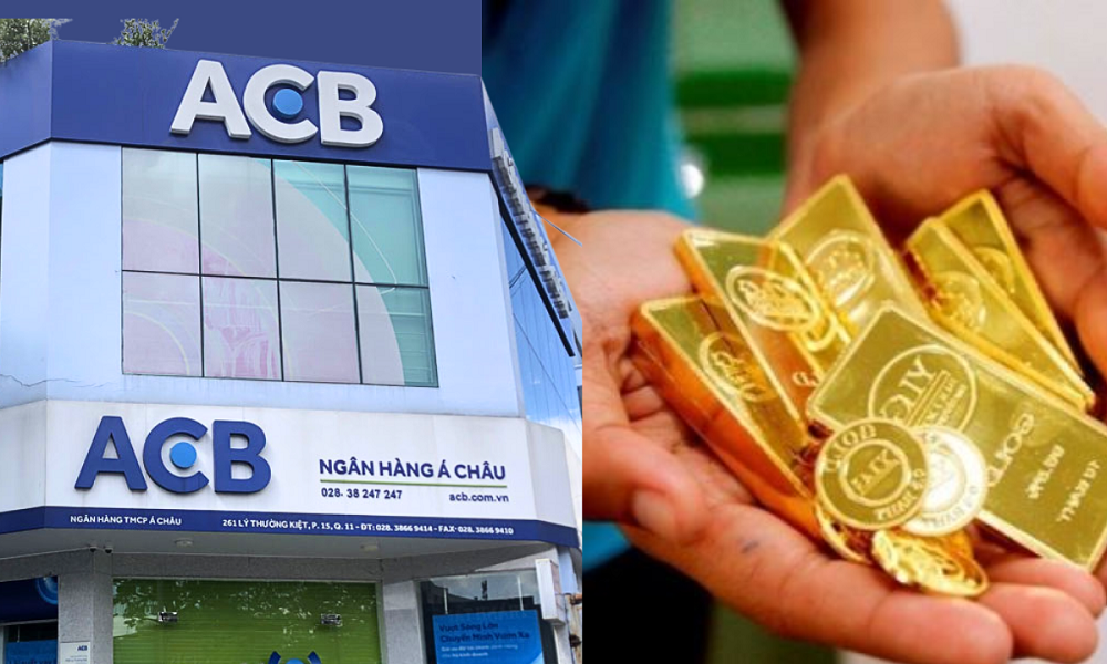 ACB áp dụng quy định mới trong giao dịch vàng miếng