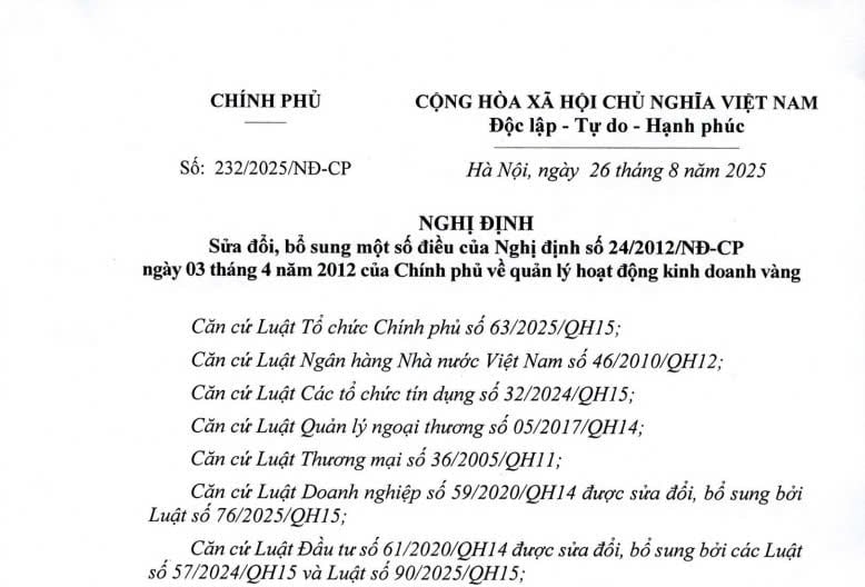 ACB áp dụng quy định mới trong giao dịch vàng miếng
