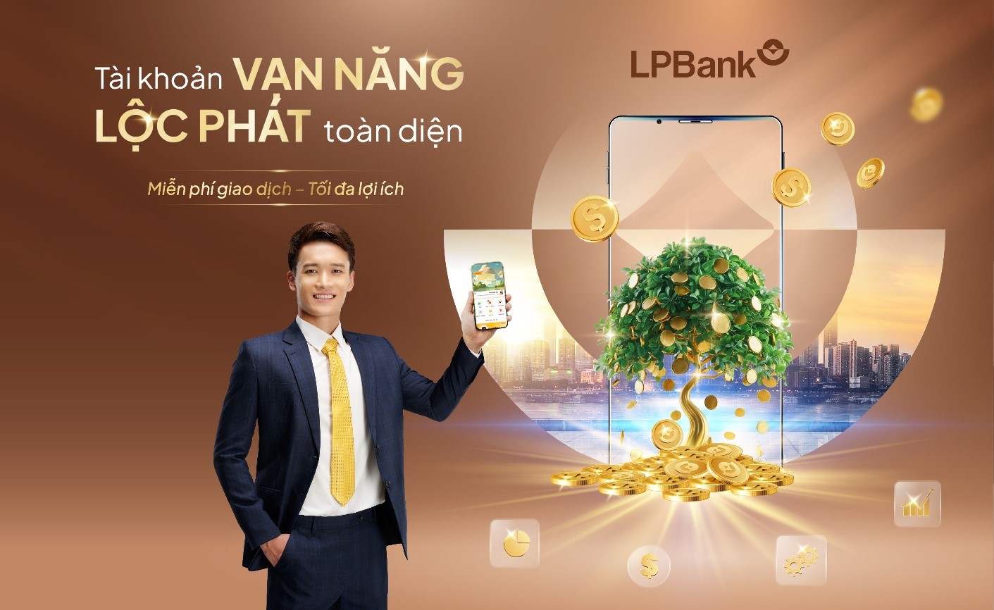 Tài khoản Vạn Năng – Lộc Phát toàn diện lpbank