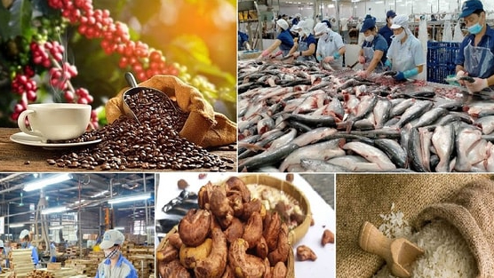 Kim ngạch xuất khẩu nông lâm thủy sản ước đạt hơn 58 tỷ USD trong 10 tháng