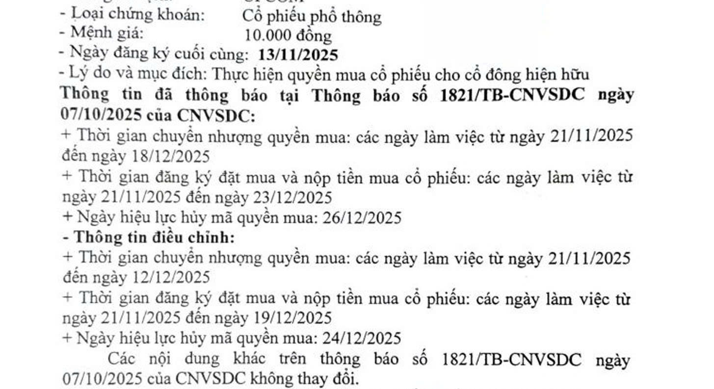 Hàng loạt lãnh đạo Vietbank đăng ký bán quyền mua sau quyết định phát hành cổ phiếu để tăng vốn