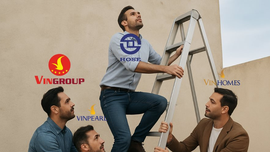 Vốn hóa HoSE tăng 690.000 tỷ đồng trong nửa năm: 'Công thần' nhà Vingroup góp 549.000 tỷ, FPT - Vietcombank - BSR 'kéo tụt' hơn 100.000 tỷ