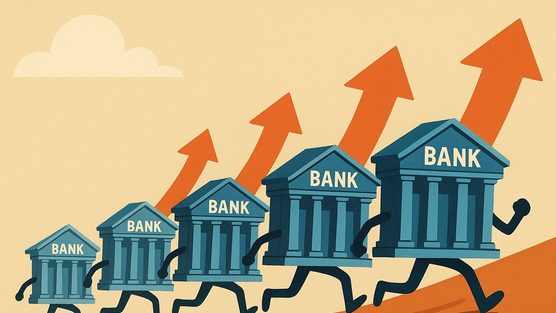 Các ngân hàng đồng loạt tham gia “đường đua” tăng vốn, thứ hạng thay đổi đầy bất ngờ