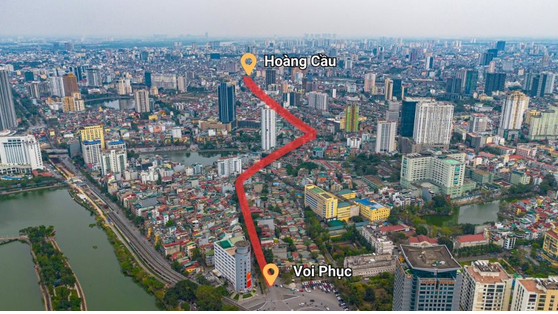 Tuyến đường “đắt nhất hành tinh” ở Hà Nội sắp có tổ hợp bãi đỗ xe với mức đầu tư gần 3.000 tỷ đồng