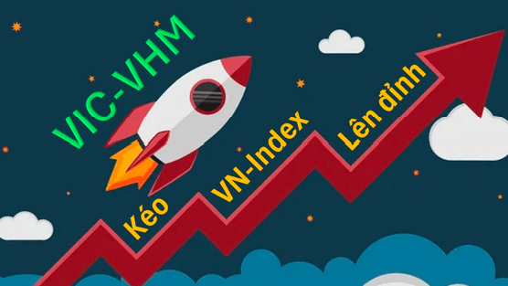 VN-Index tăng hơn 90 điểm từ đầu năm, bộ đôi VIC, VHM đóng góp gần 180 điểm
