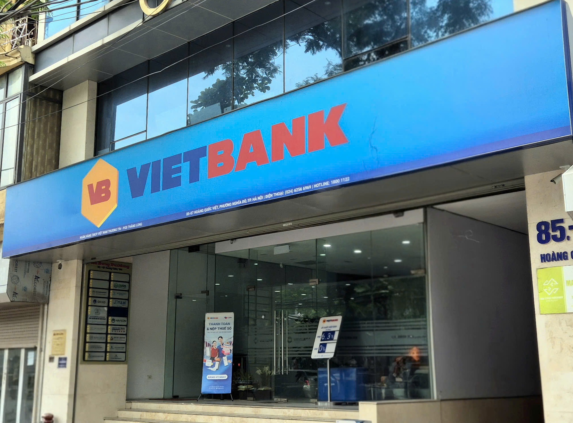 Giảm dự phòng, lợi nhuận Vietbank tăng đột biến