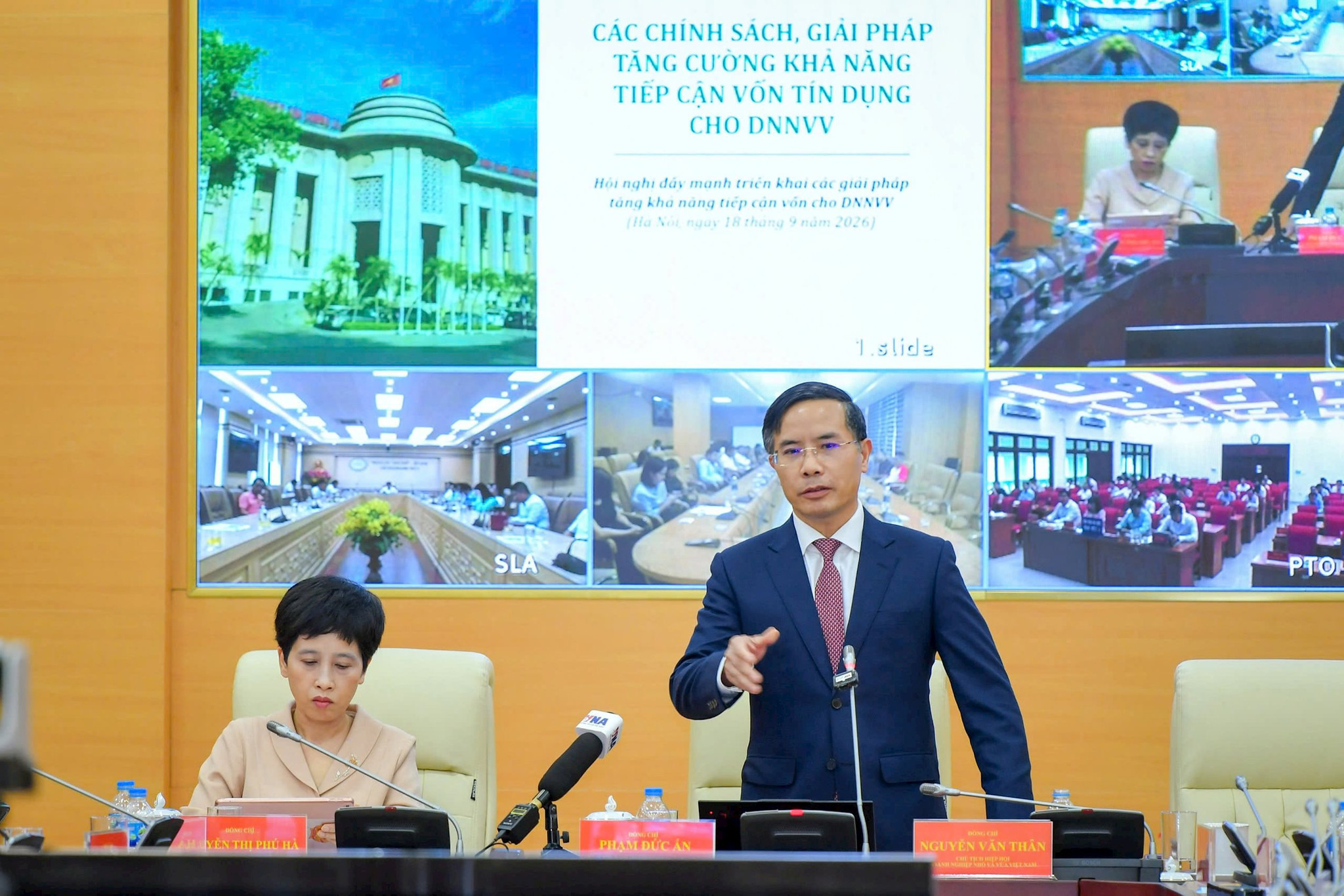 Tăng cường khả năng tiếp cận vốn tín dụng cho Doanh nghiệp nhỏ và vừa”.