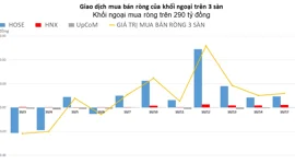 Khối ngoại mua ròng gần 300 tỷ đồng trong phiên đầu tuần