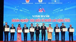 Nestlé Việt Nam tiếp tục đạt giải "Doanh nghiệp tiêu biểu vì Người lao động"