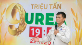 Nhà máy Đạm Cà Mau chính thức cán mốc 9 triệu tấn sản phẩm urê